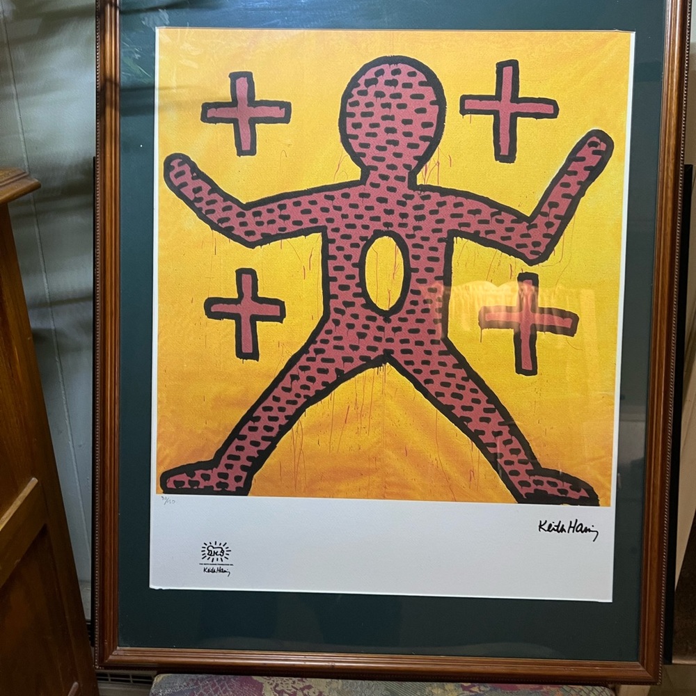 Keith Haring graffiti art